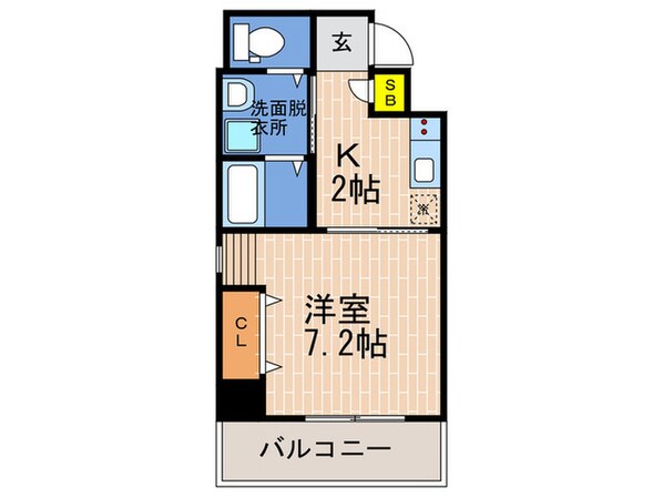 さわくもマンションの物件間取画像